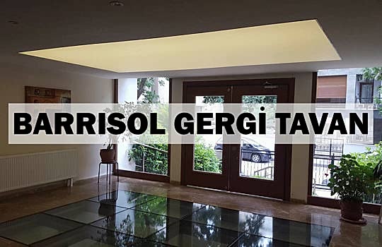 barrisol gergi tavan